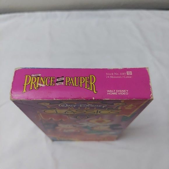 Walt Disney Mini Classics VHS Video Tape The Prince and the Pauper Mickey Mouse - Picture 5 of 6